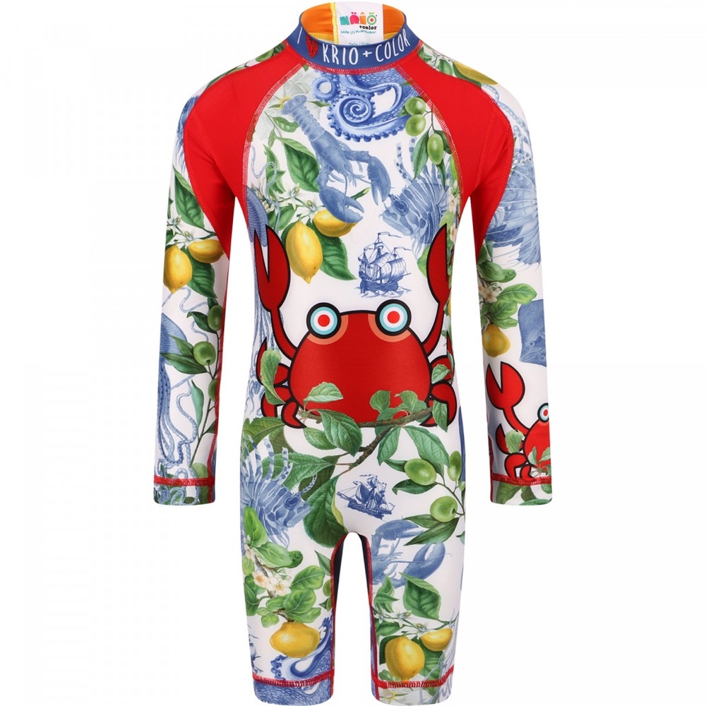 KRIO COLOR- BRAND NEW W TAGS
Ocean Story Raglan Sleeves Swimsuit